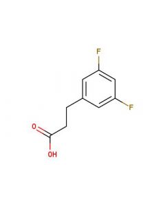 Astatech 3-(3,5-DIFLUOROPHENYL)PROPANOIC ACID; 25G; Purity 95%; MDL-MFCD04116054